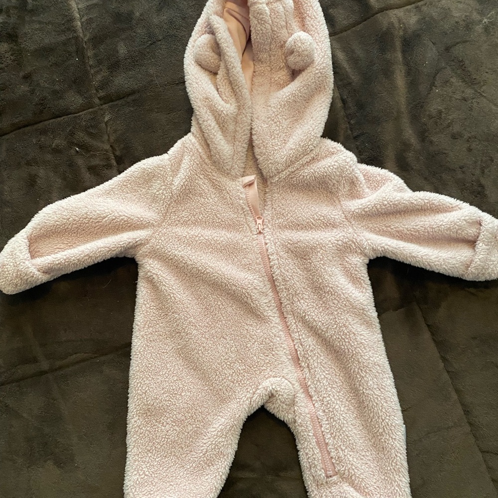 Fleece baby suit